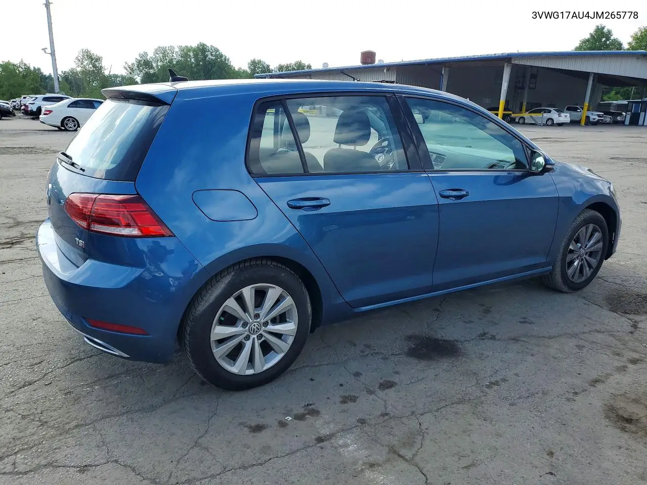 2018 Volkswagen Golf S VIN: 3VWG17AU4JM265778 Lot: 59253926