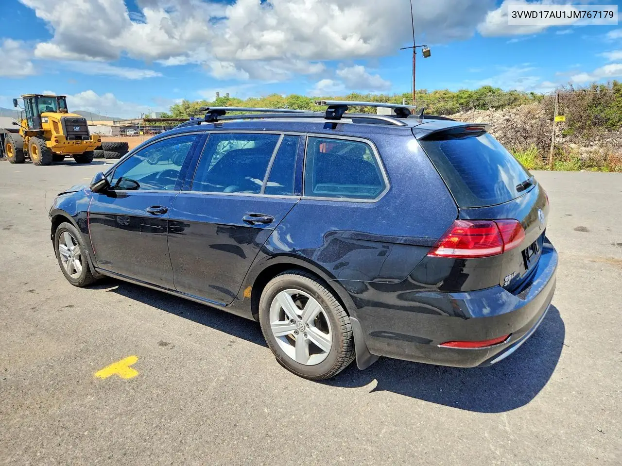 2018 Volkswagen Golf Sportwagen S VIN: 3VWD17AU1JM767179 Lot: 59302786