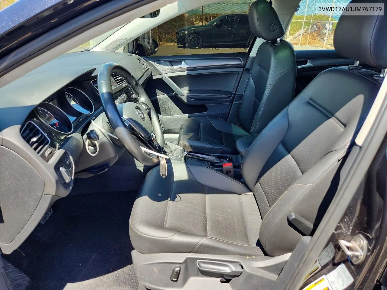 2018 Volkswagen Golf Sportwagen S VIN: 3VWD17AU1JM767179 Lot: 59302786