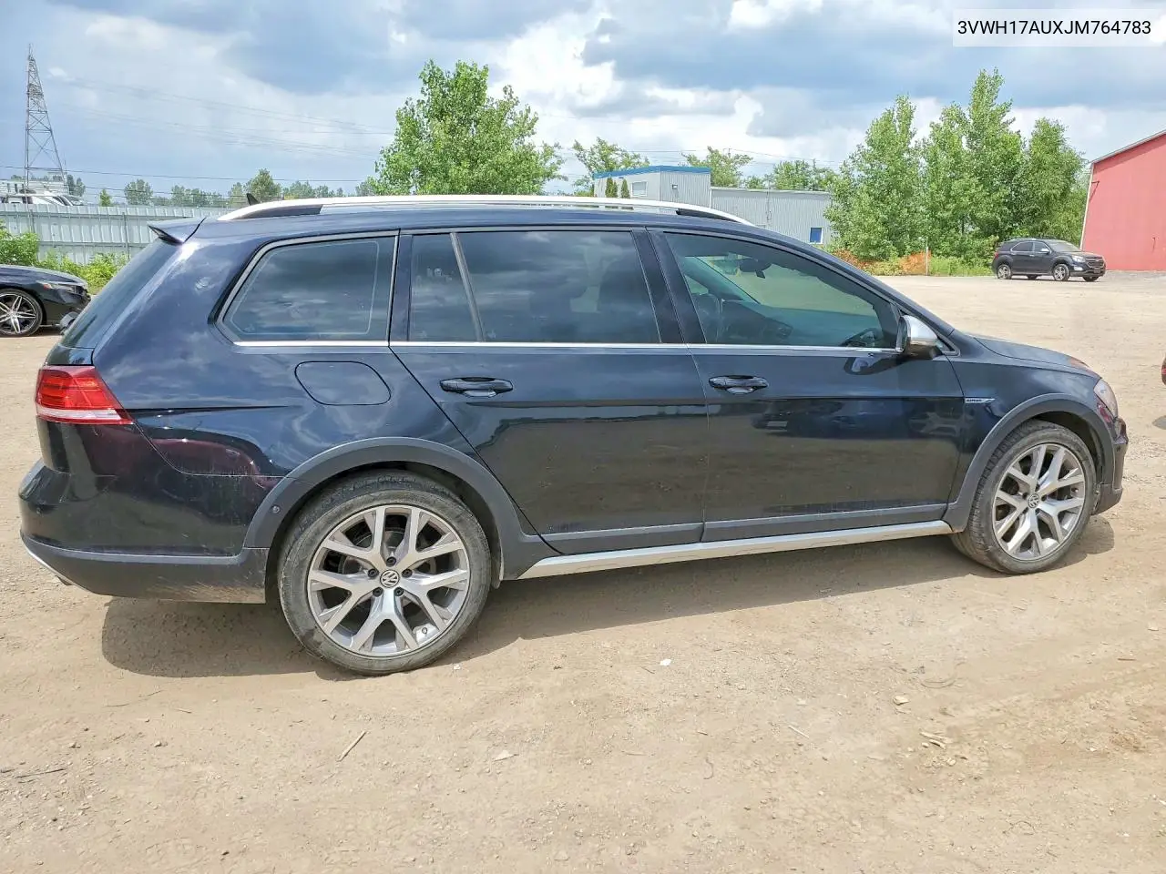 2018 Volkswagen Golf Alltrack S VIN: 3VWH17AUXJM764783 Lot: 60110776