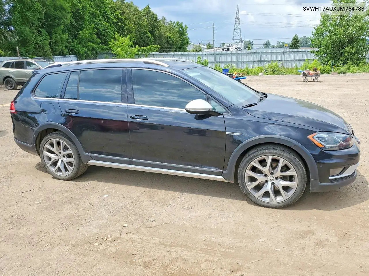2018 Volkswagen Golf Alltrack S VIN: 3VWH17AUXJM764783 Lot: 60110776