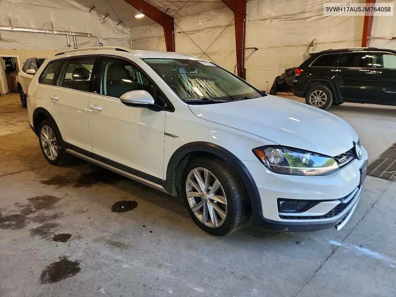 2018 Volkswagen Golf Alltrack S VIN: 3VWH17AU5JM764058 Lot: 60165386
