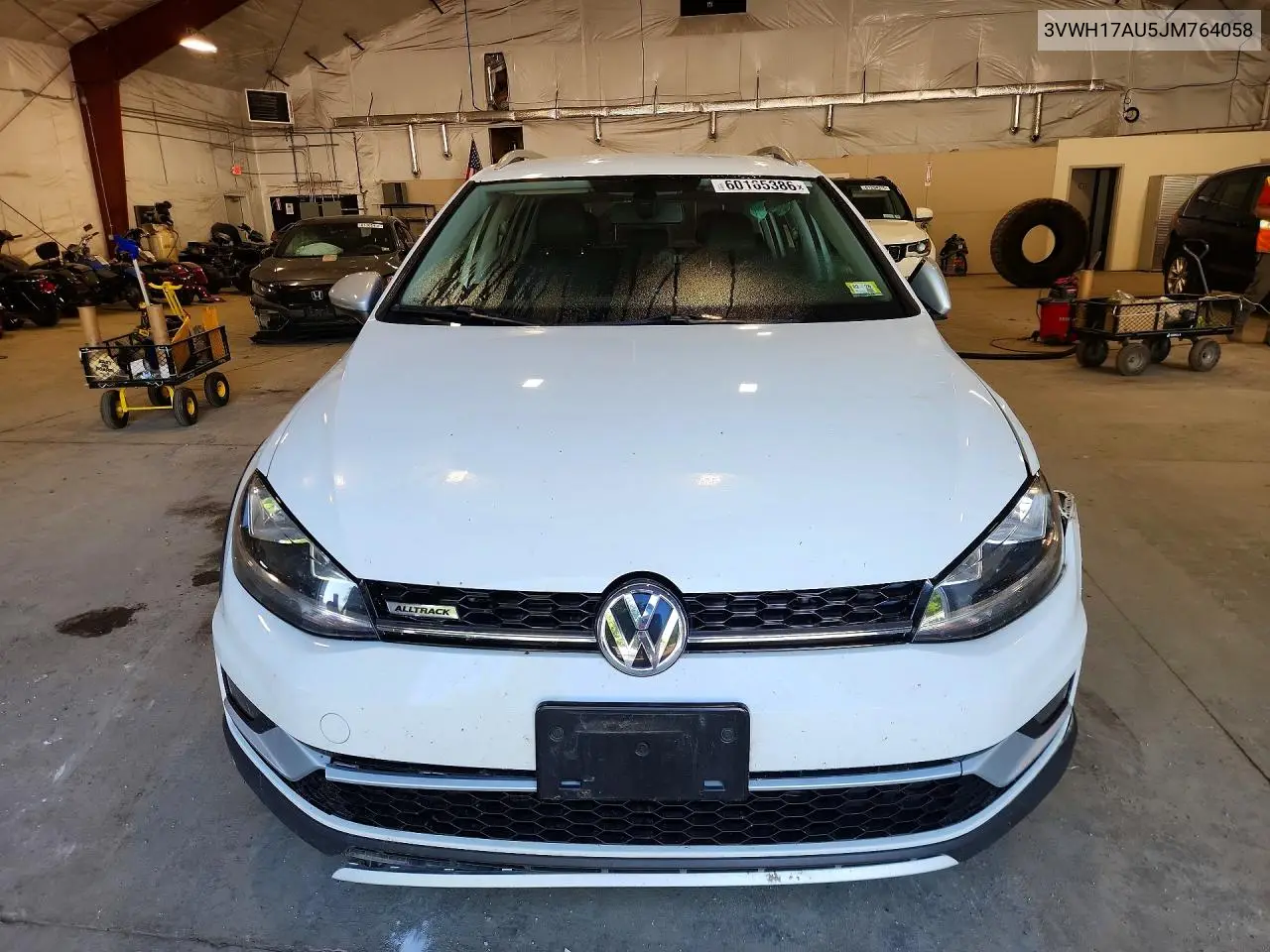 2018 Volkswagen Golf Alltrack S VIN: 3VWH17AU5JM764058 Lot: 60165386