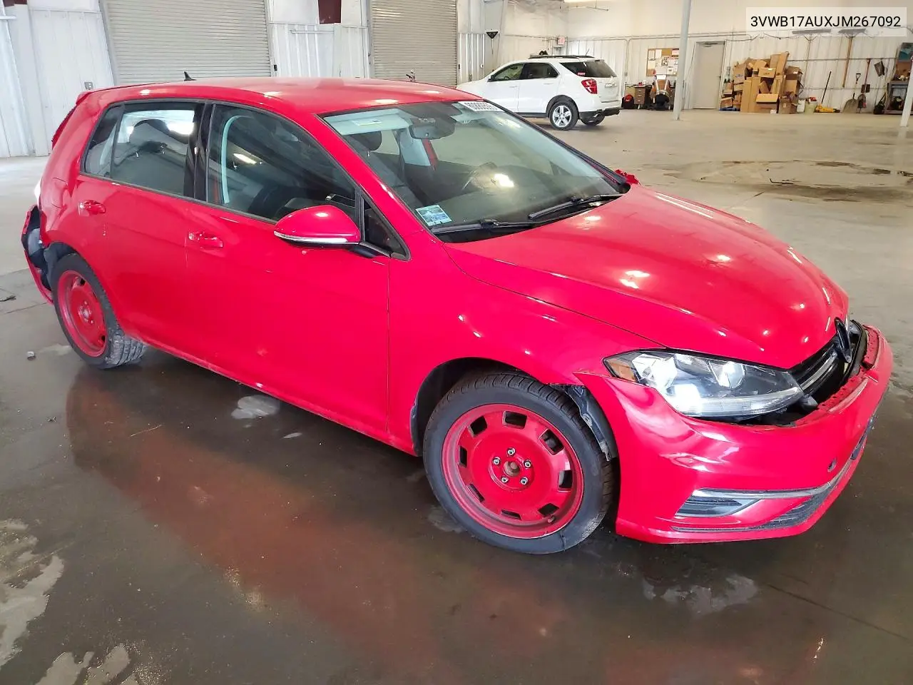 2018 Volkswagen Golf S VIN: 3VWB17AUXJM267092 Lot: 60880506