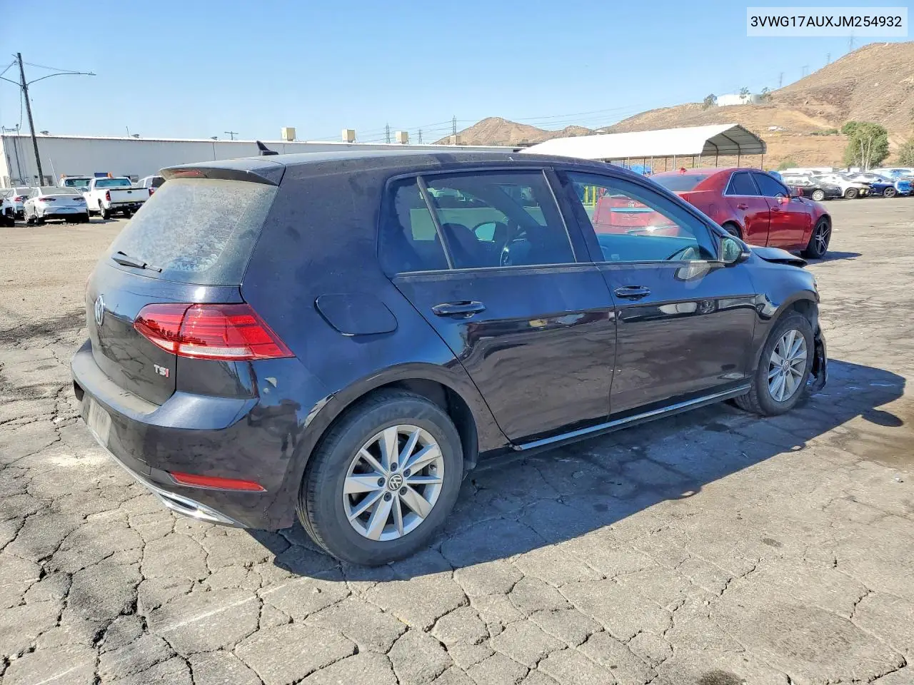 2018 Volkswagen Golf S VIN: 3VWG17AUXJM254932 Lot: 61060036