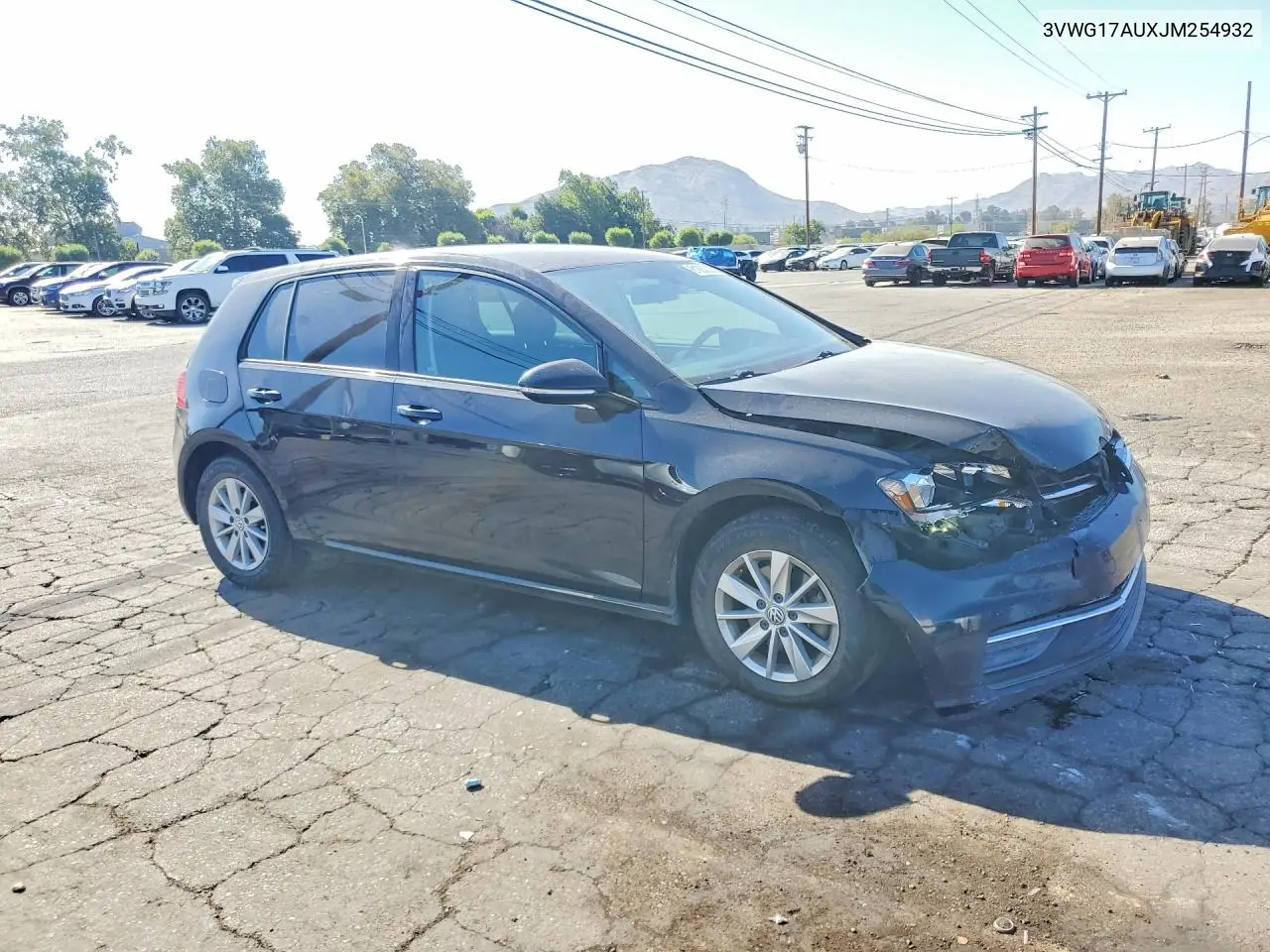 2018 Volkswagen Golf S VIN: 3VWG17AUXJM254932 Lot: 61060036