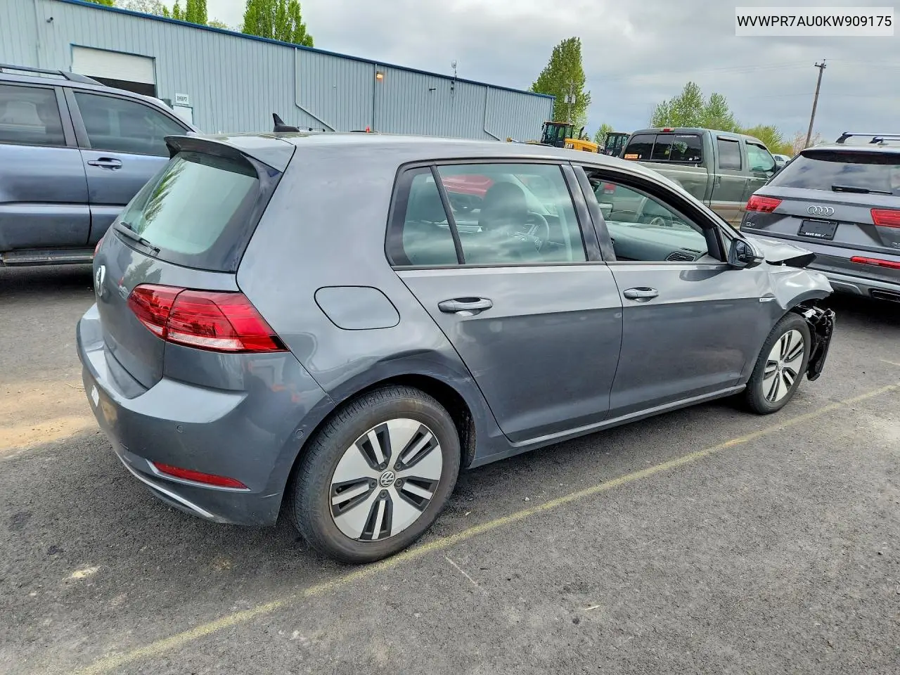 2019 Volkswagen E-Golf Sel Premium VIN: WVWPR7AU0KW909175 Lot: 51118046
