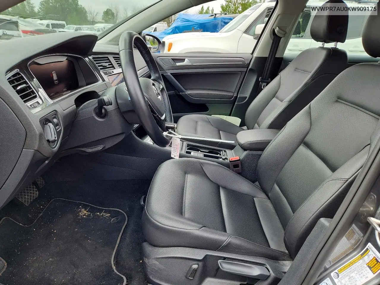 2019 Volkswagen E-Golf Sel Premium VIN: WVWPR7AU0KW909175 Lot: 51118046