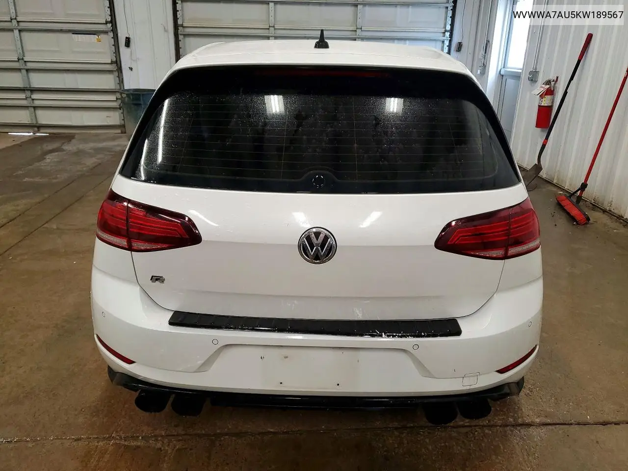 2019 Volkswagen Golf R VIN: WVWWA7AU5KW189567 Lot: 58021776