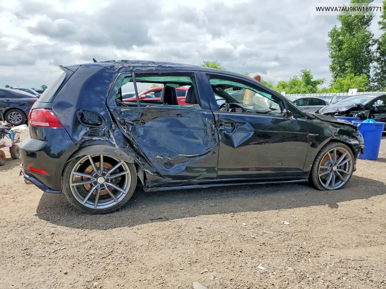 2019 Volkswagen Golf R VIN: WVWVA7AU9KW169771 Lot: 59120916