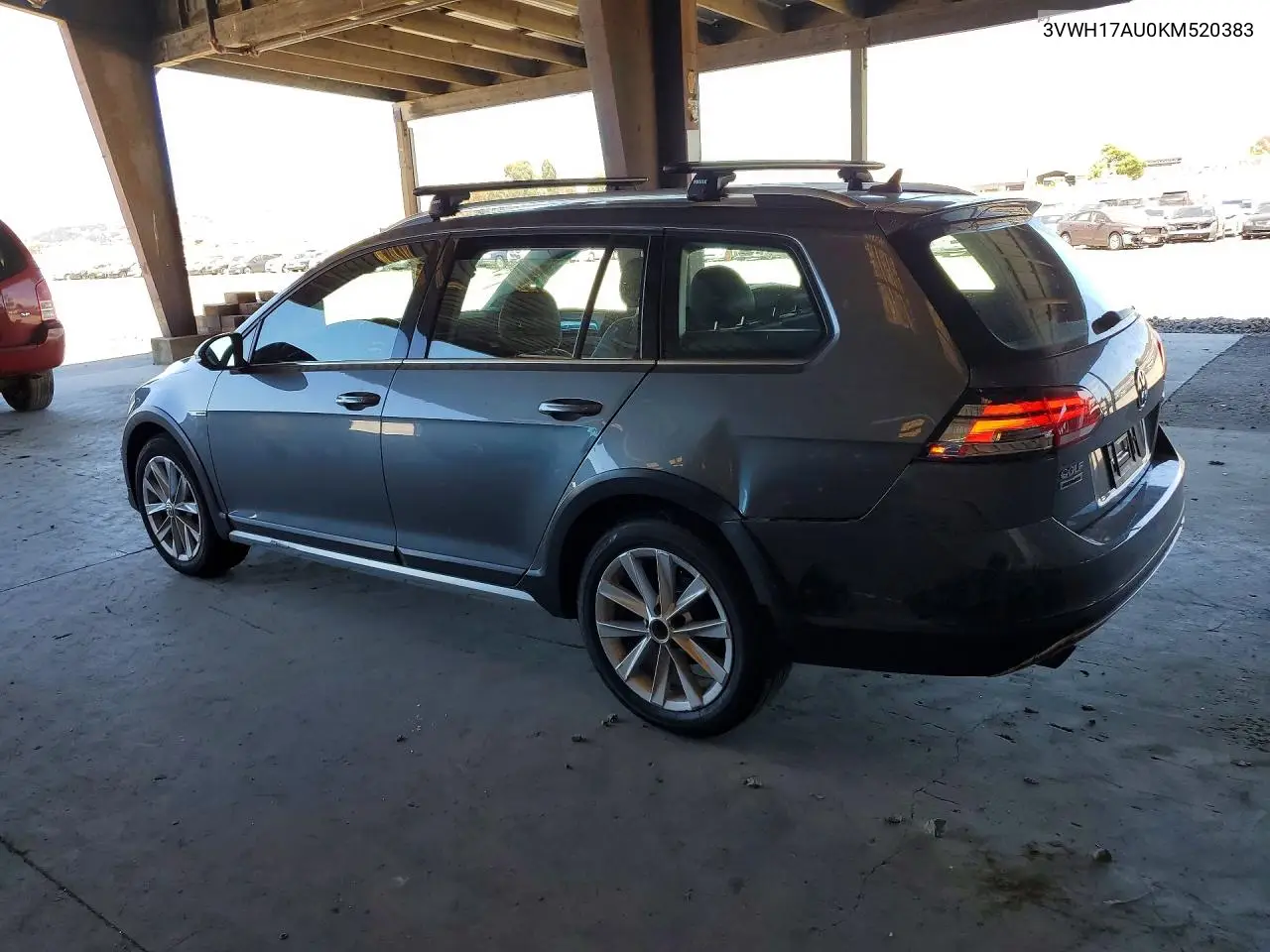 2019 Volkswagen Golf Alltrack S VIN: 3VWH17AU0KM520383 Lot: 61641316
