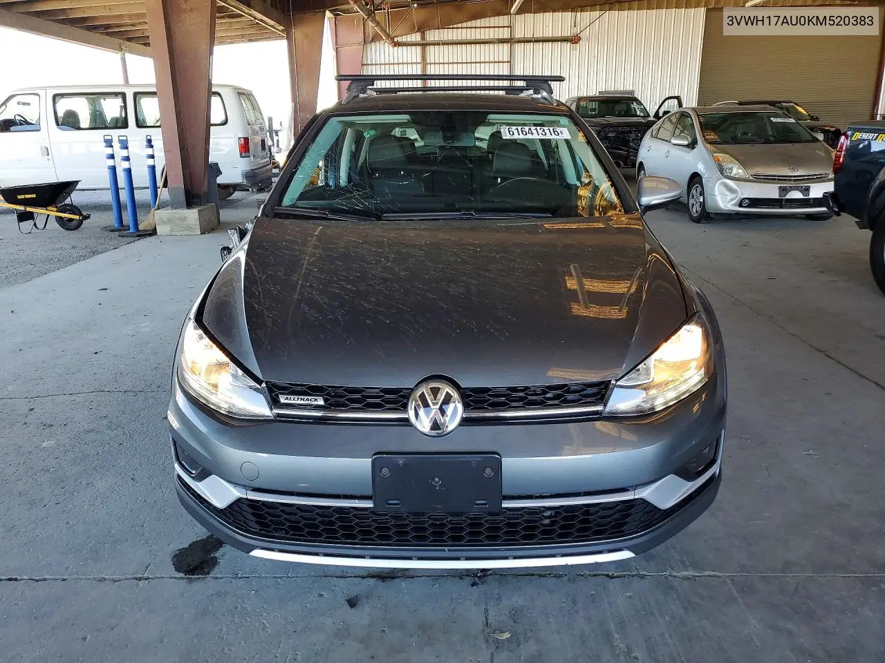 2019 Volkswagen Golf Alltrack S VIN: 3VWH17AU0KM520383 Lot: 61641316
