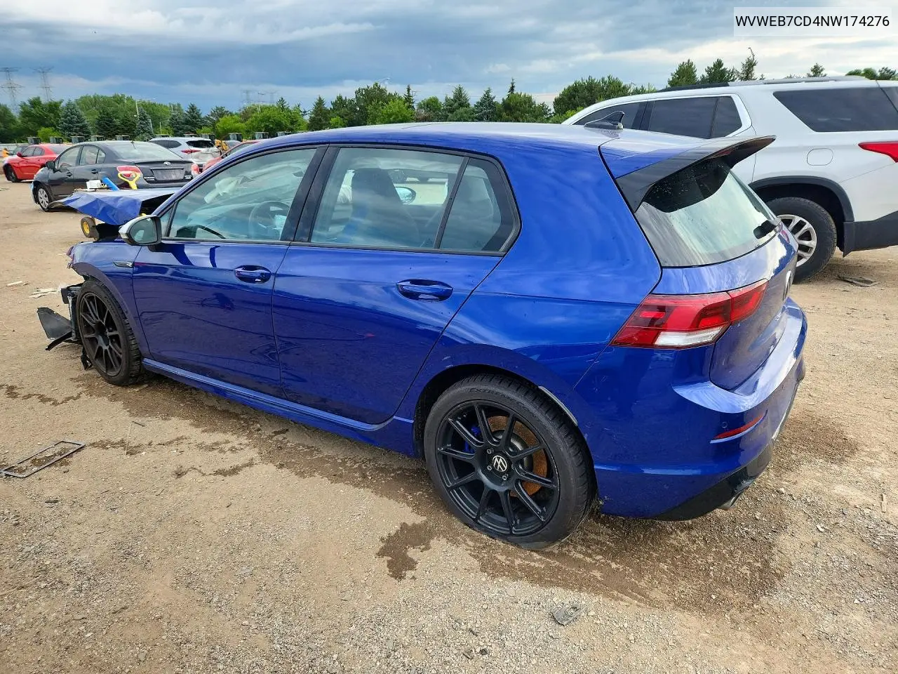 2022 Volkswagen Golf R VIN: WVWEB7CD4NW174276 Lot: 58252916