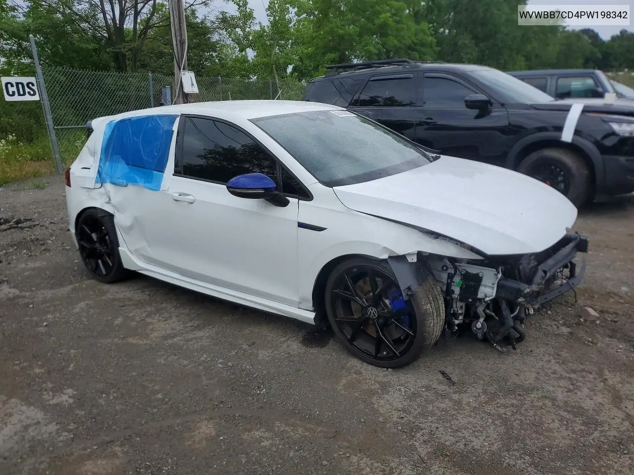 2023 Volkswagen Golf R 20Th Anniversary VIN: WVWBB7CD4PW198342 Lot: 58452876