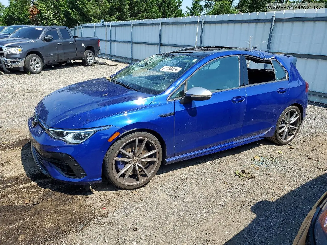 2024 Volkswagen Golf R VIN: WVWEB7CD9RW219377 Lot: 61086426
