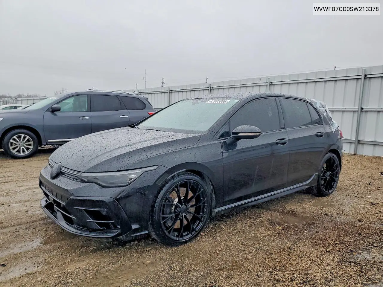 2025 Volkswagen Golf R Black Edition VIN: WVWFB7CD0SW213378 Lot: 47005886