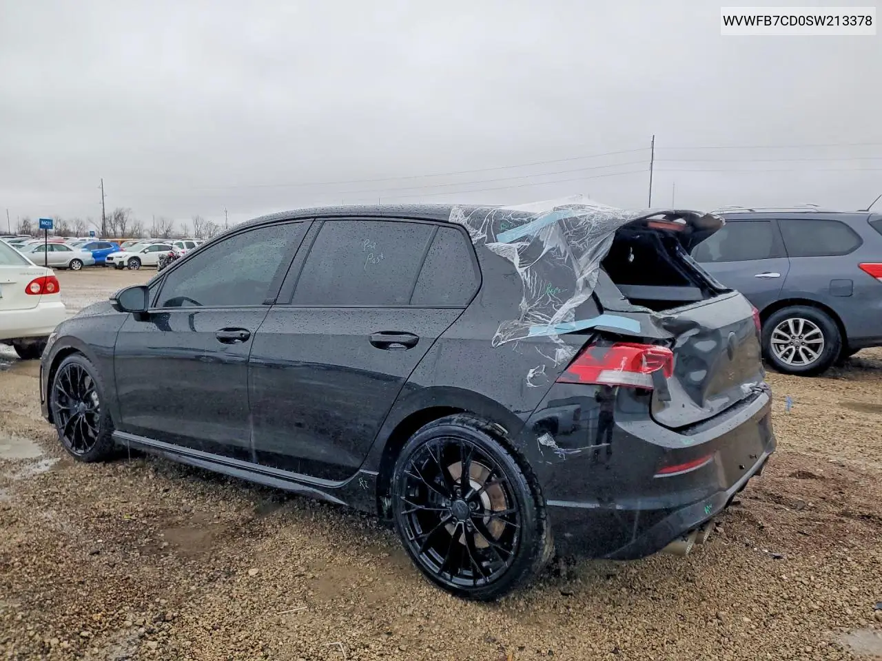 2025 Volkswagen Golf R Black Edition VIN: WVWFB7CD0SW213378 Lot: 47005886