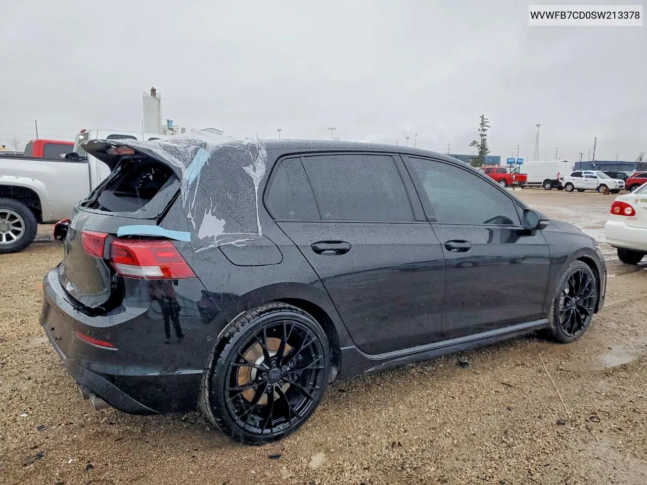 2025 Volkswagen Golf R Black Edition VIN: WVWFB7CD0SW213378 Lot: 47005886