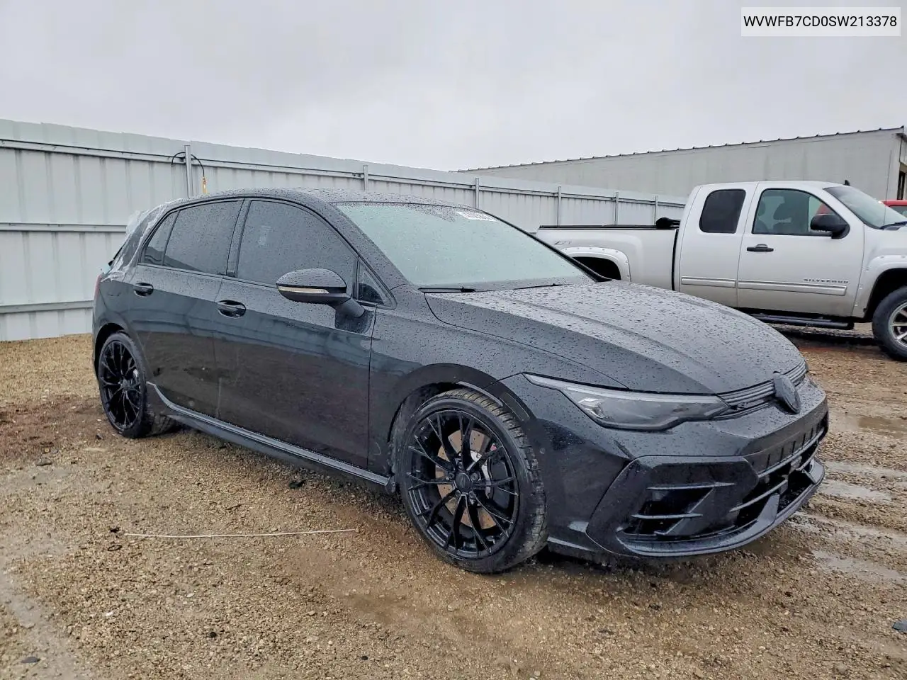 2025 Volkswagen Golf R Black Edition VIN: WVWFB7CD0SW213378 Lot: 47005886