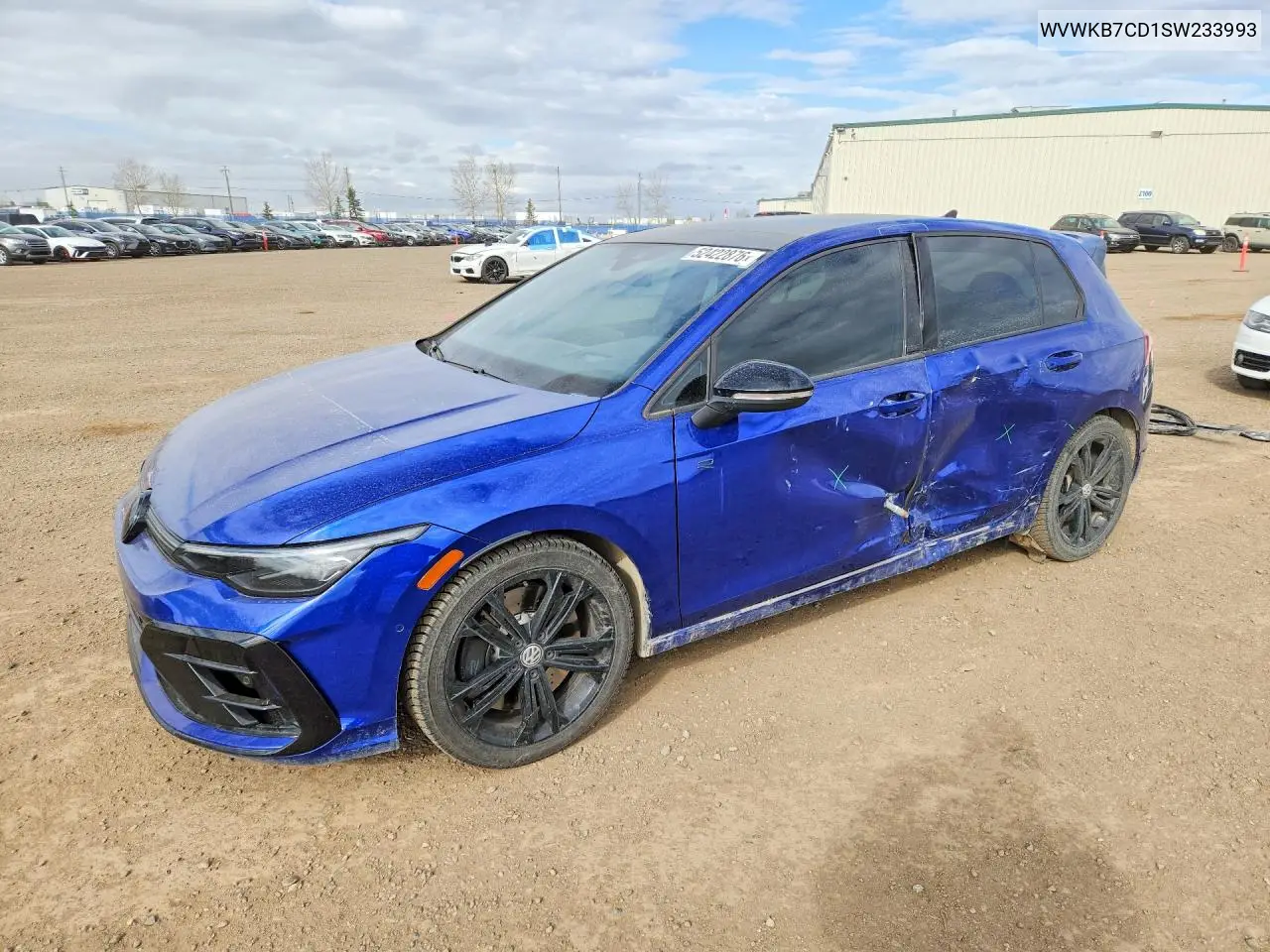 2025 Volkswagen Golf R Black Edition VIN: WVWKB7CD1SW233993 Lot: 52422876
