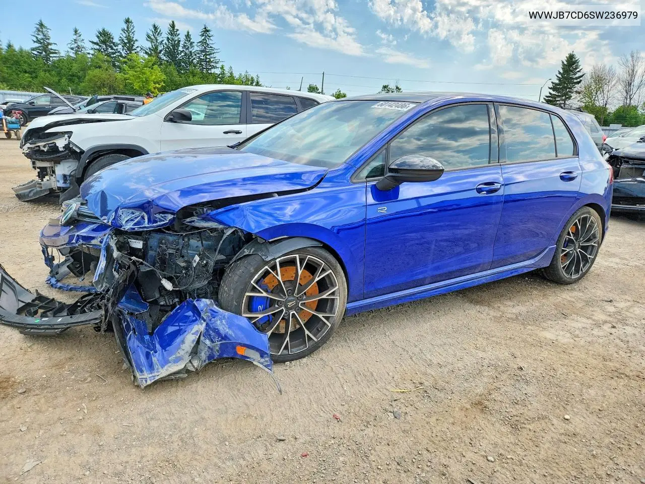 2025 Volkswagen Golf R VIN: WVWJB7CD6SW236979 Lot: 60142486