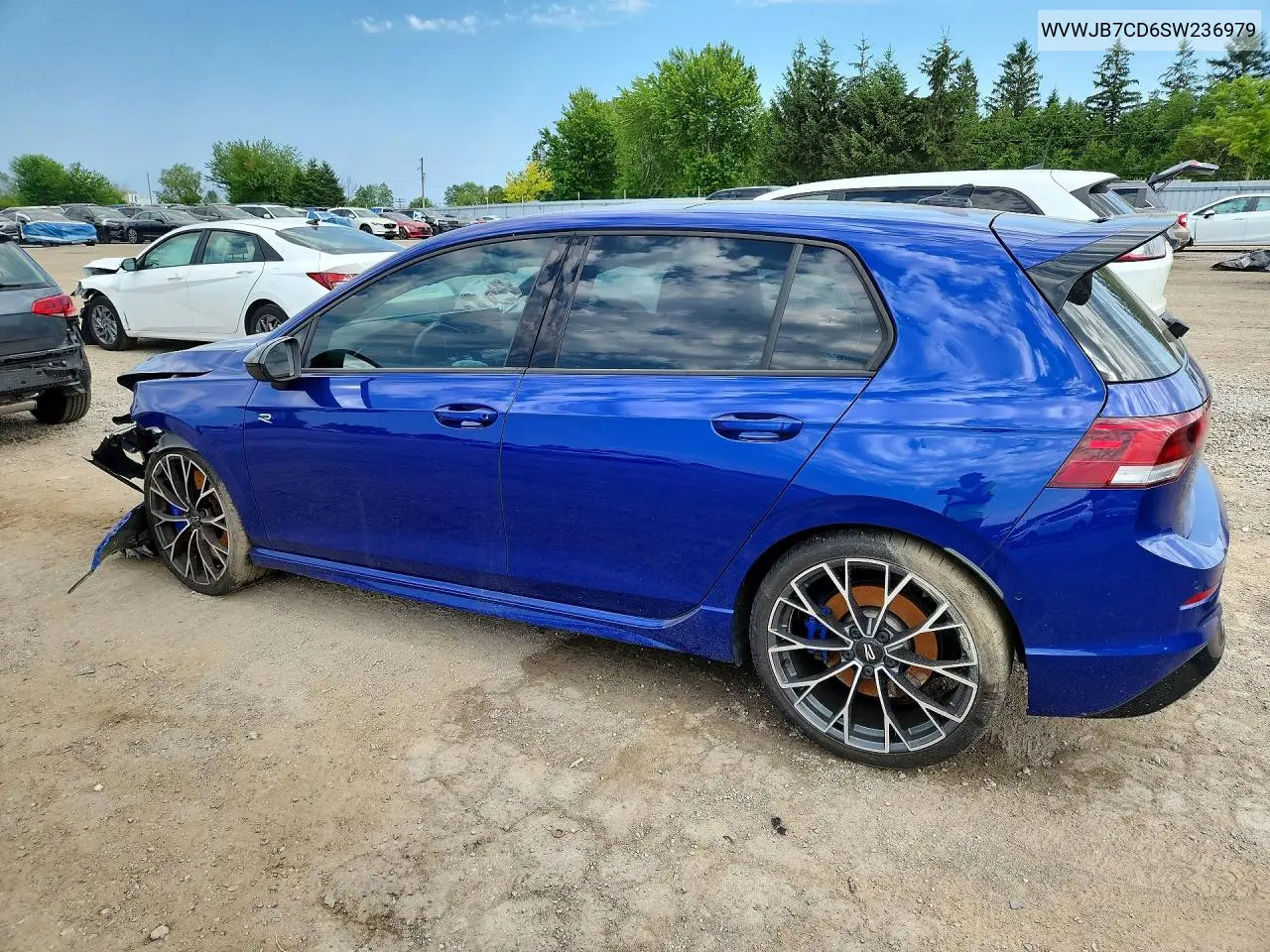 2025 Volkswagen Golf R VIN: WVWJB7CD6SW236979 Lot: 60142486