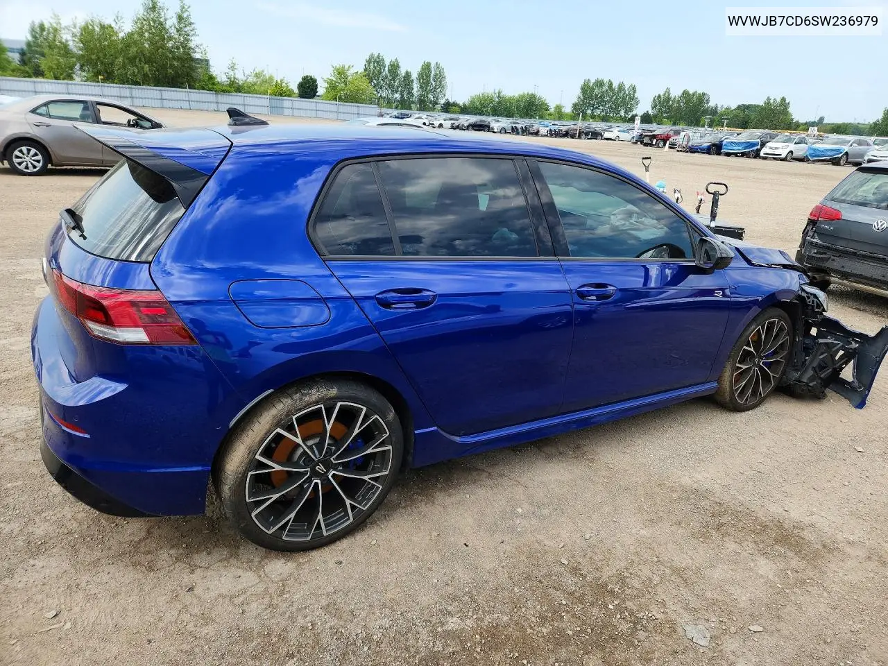 2025 Volkswagen Golf R VIN: WVWJB7CD6SW236979 Lot: 60142486