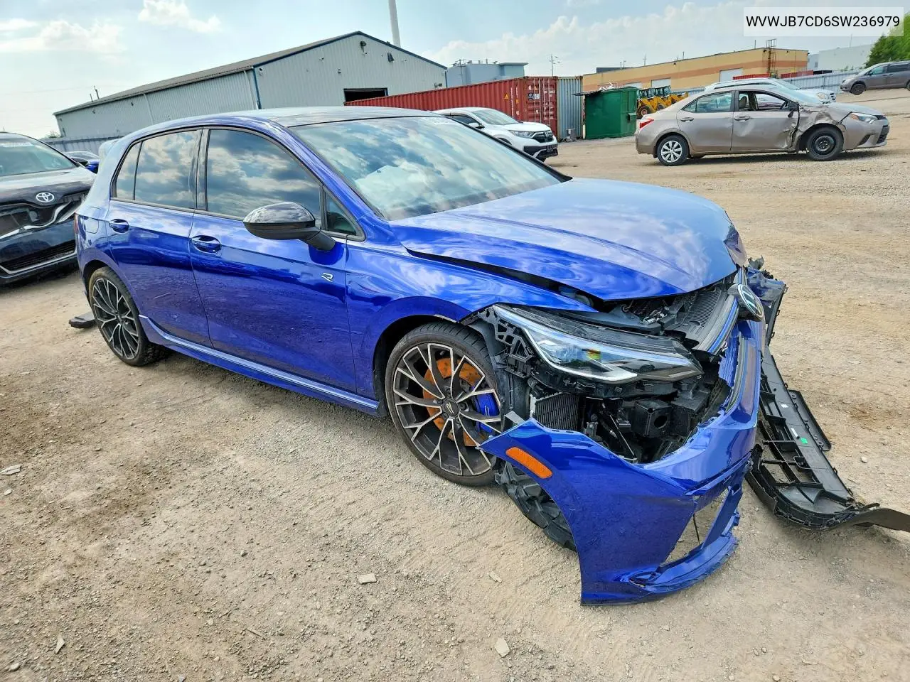 2025 Volkswagen Golf R VIN: WVWJB7CD6SW236979 Lot: 60142486