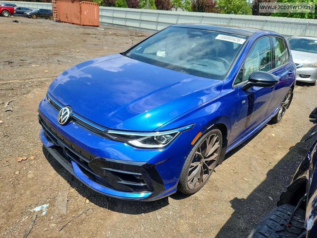 2026 Volkswagen Golf R VIN: WVWJF7CD3TW177217 Lot: 58080426