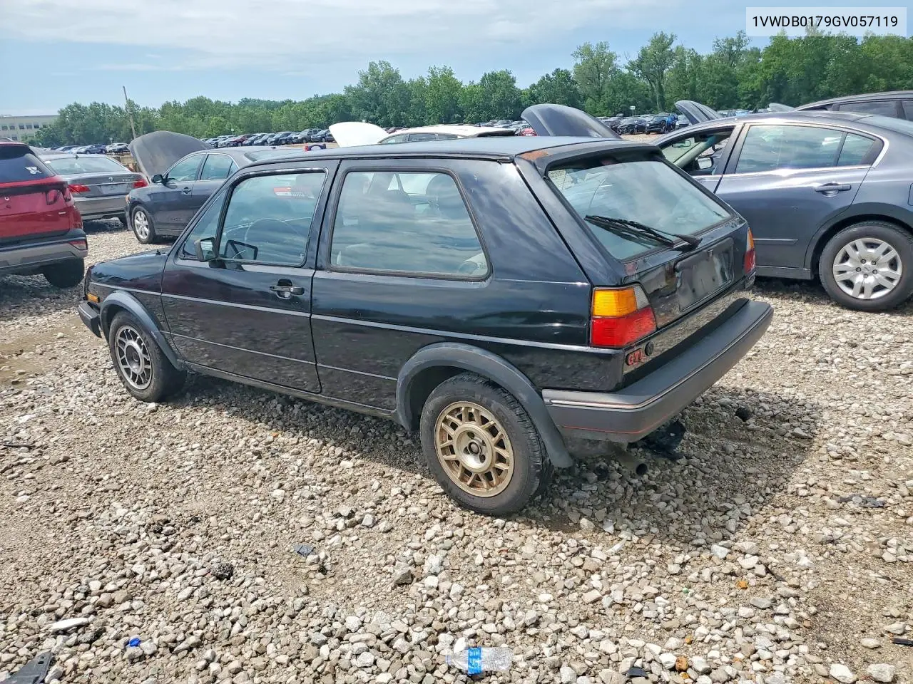 1986 Volkswagen Gti VIN: 1VWDB0179GV057119 Lot: 60714076