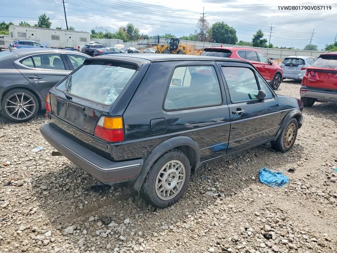 1986 Volkswagen Gti VIN: 1VWDB0179GV057119 Lot: 60714076