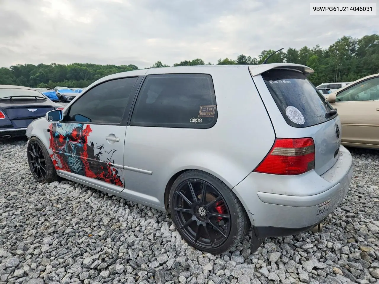 2001 Volkswagen Gti Glx VIN: 9BWPG61J214046031 Lot: 60993046