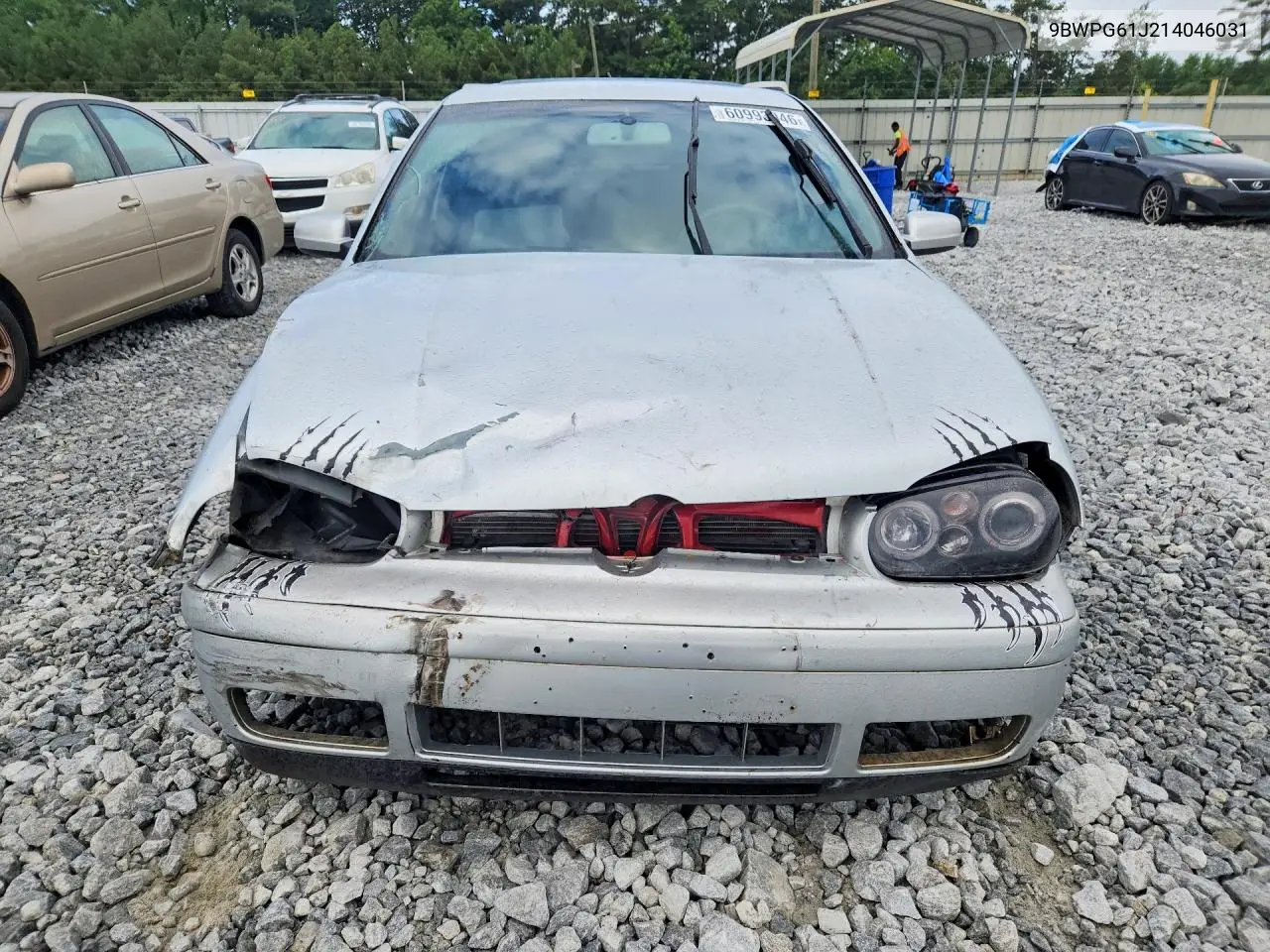 2001 Volkswagen Gti Glx VIN: 9BWPG61J214046031 Lot: 60993046