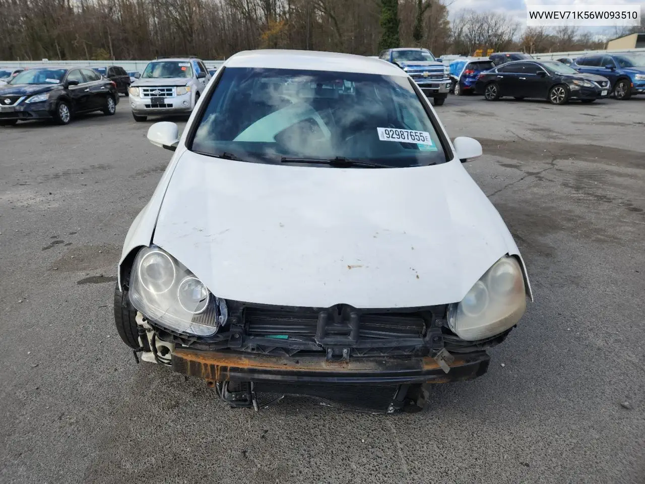 WVWEV71K56W093510 2006 Volkswagen New Gti