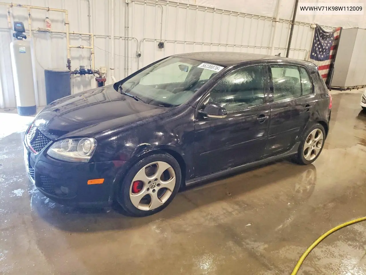 2008 Volkswagen Gti VIN: WVWHV71K98W112009 Lot: 56238876