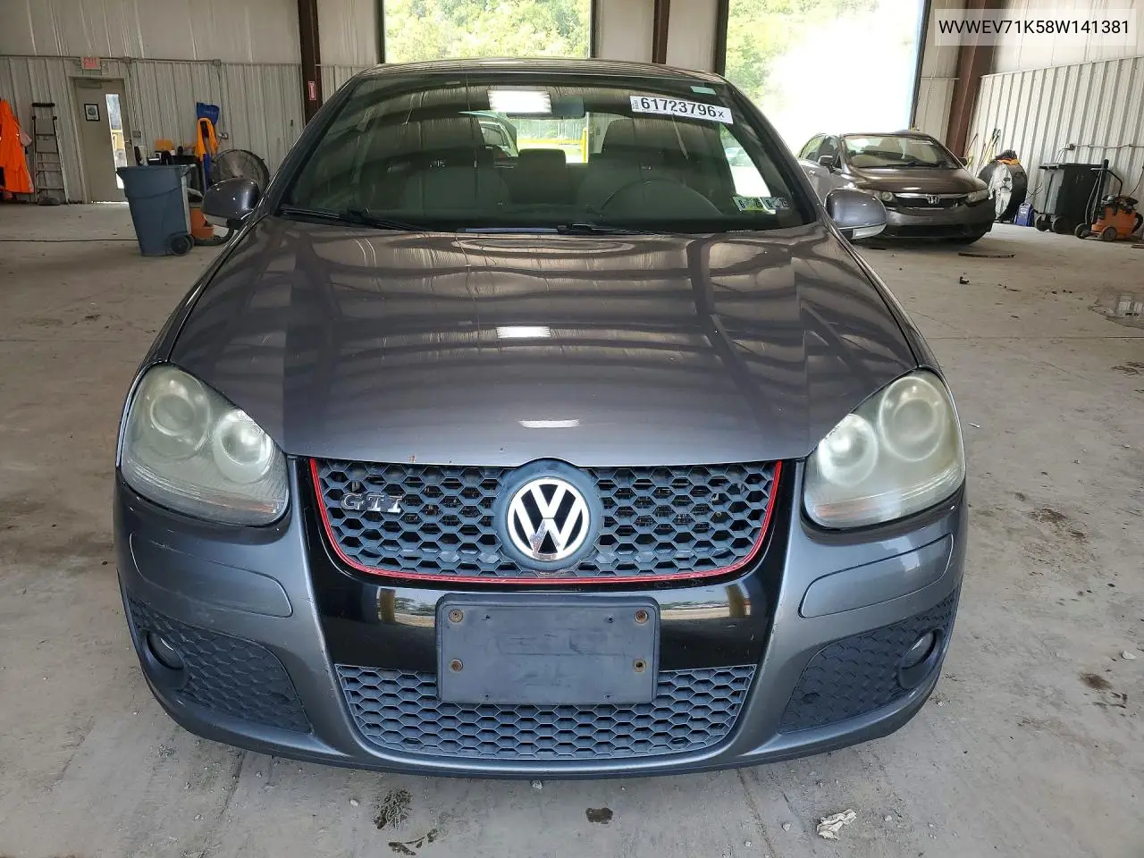 2008 Volkswagen Gti VIN: WVWEV71K58W141381 Lot: 61723796