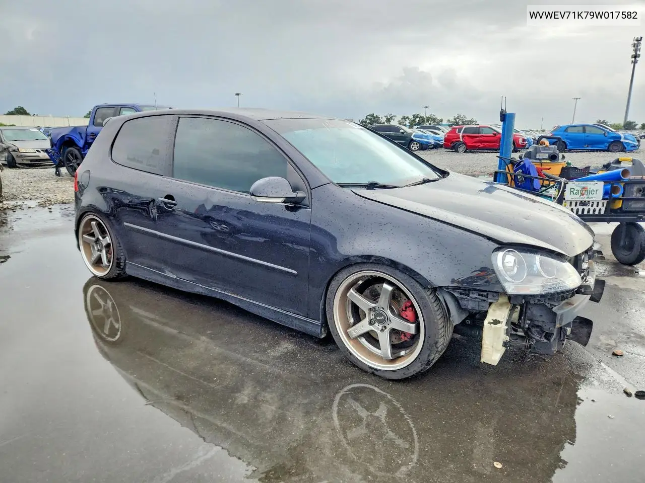 2009 Volkswagen Gti VIN: WVWEV71K79W017582 Lot: 60410776