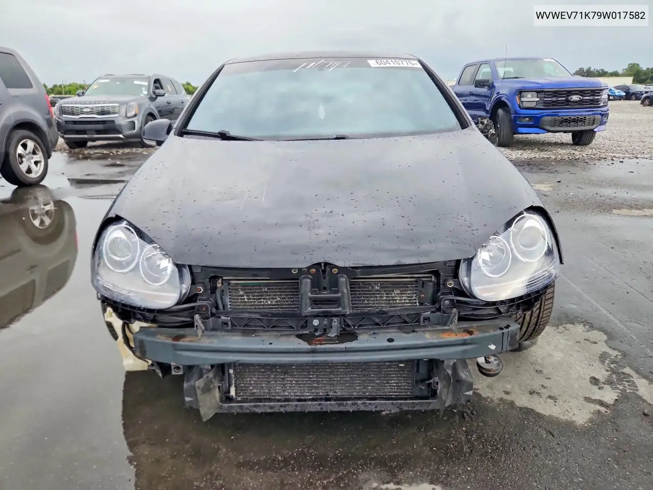 2009 Volkswagen Gti VIN: WVWEV71K79W017582 Lot: 60410776