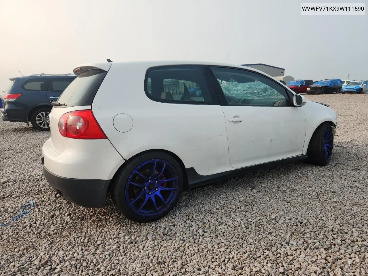 2009 Volkswagen Gti VIN: WVWFV71KX9W111590 Lot: 60975736