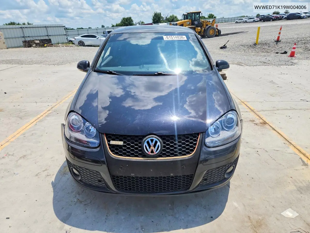2009 Volkswagen Gti VIN: WVWED71K19W004006 Lot: 61514836