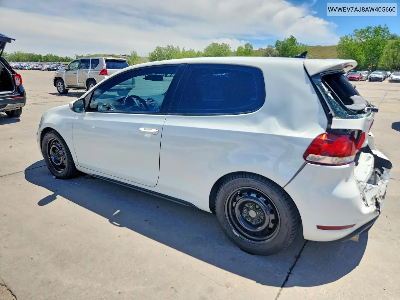 2010 Volkswagen Gti VIN: WVWEV7AJ8AW405660 Lot: 54902116