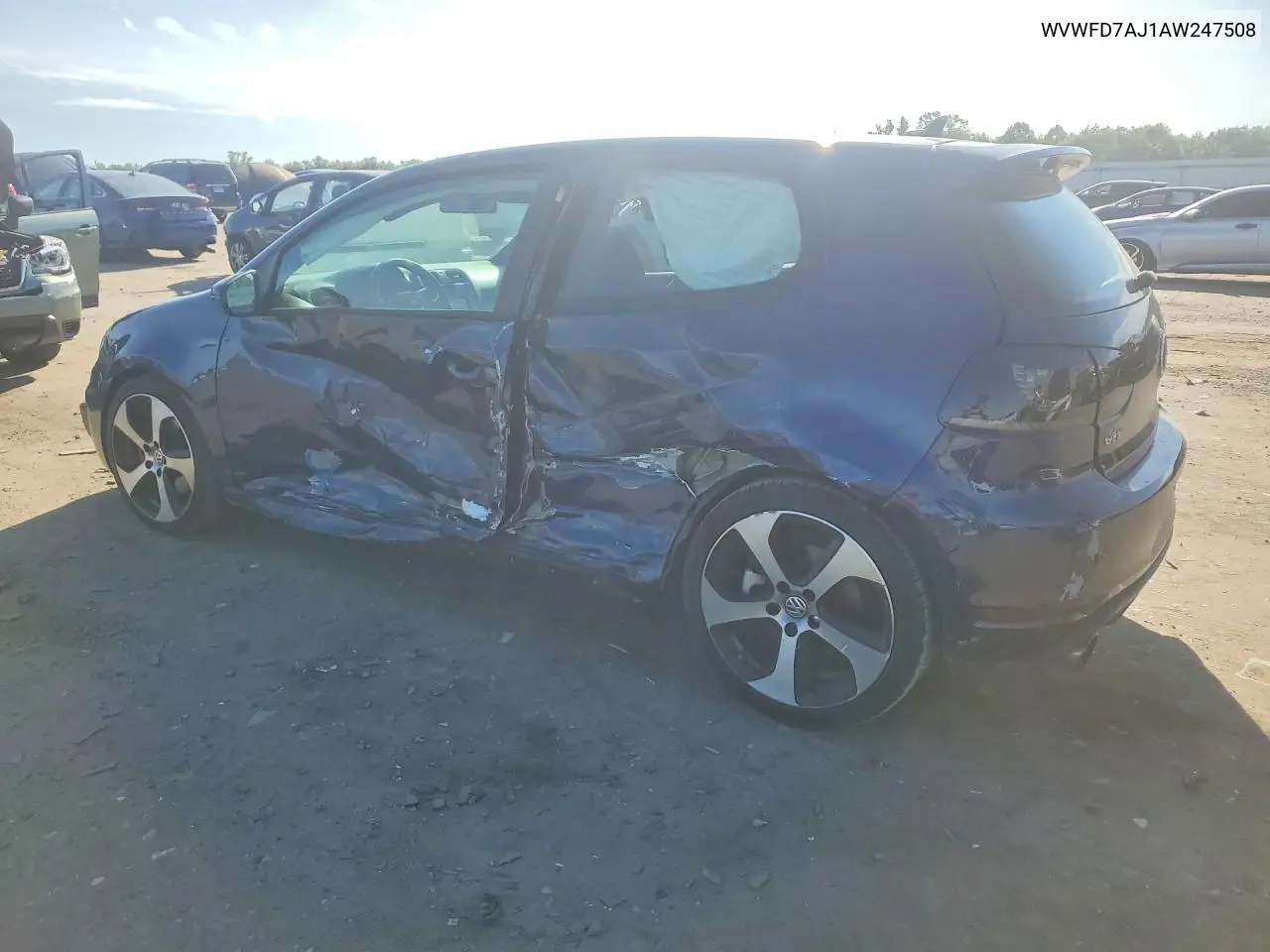 2010 Volkswagen Gti VIN: WVWFD7AJ1AW247508 Lot: 55491316