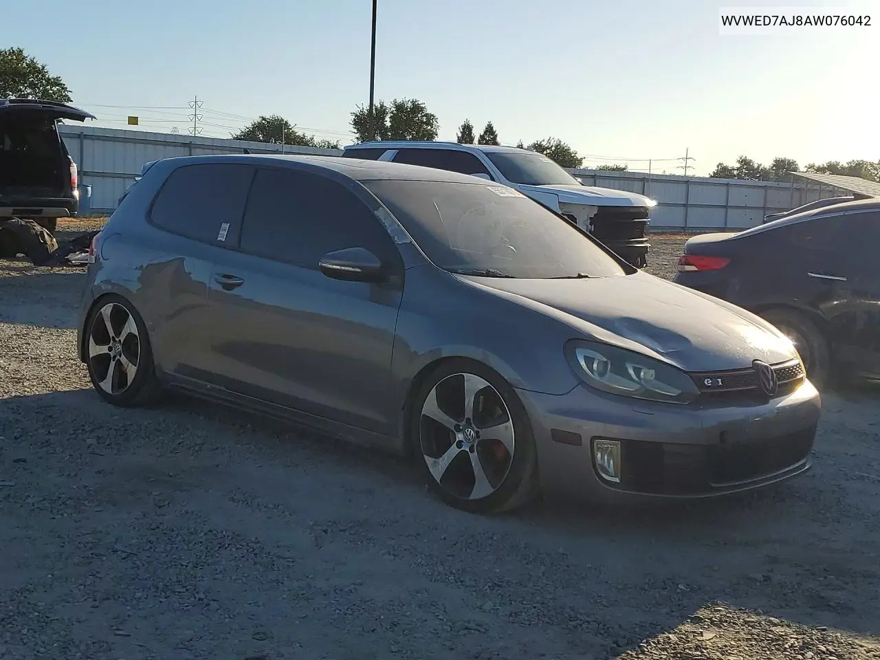 2010 Volkswagen Gti VIN: WVWED7AJ8AW076042 Lot: 55716376