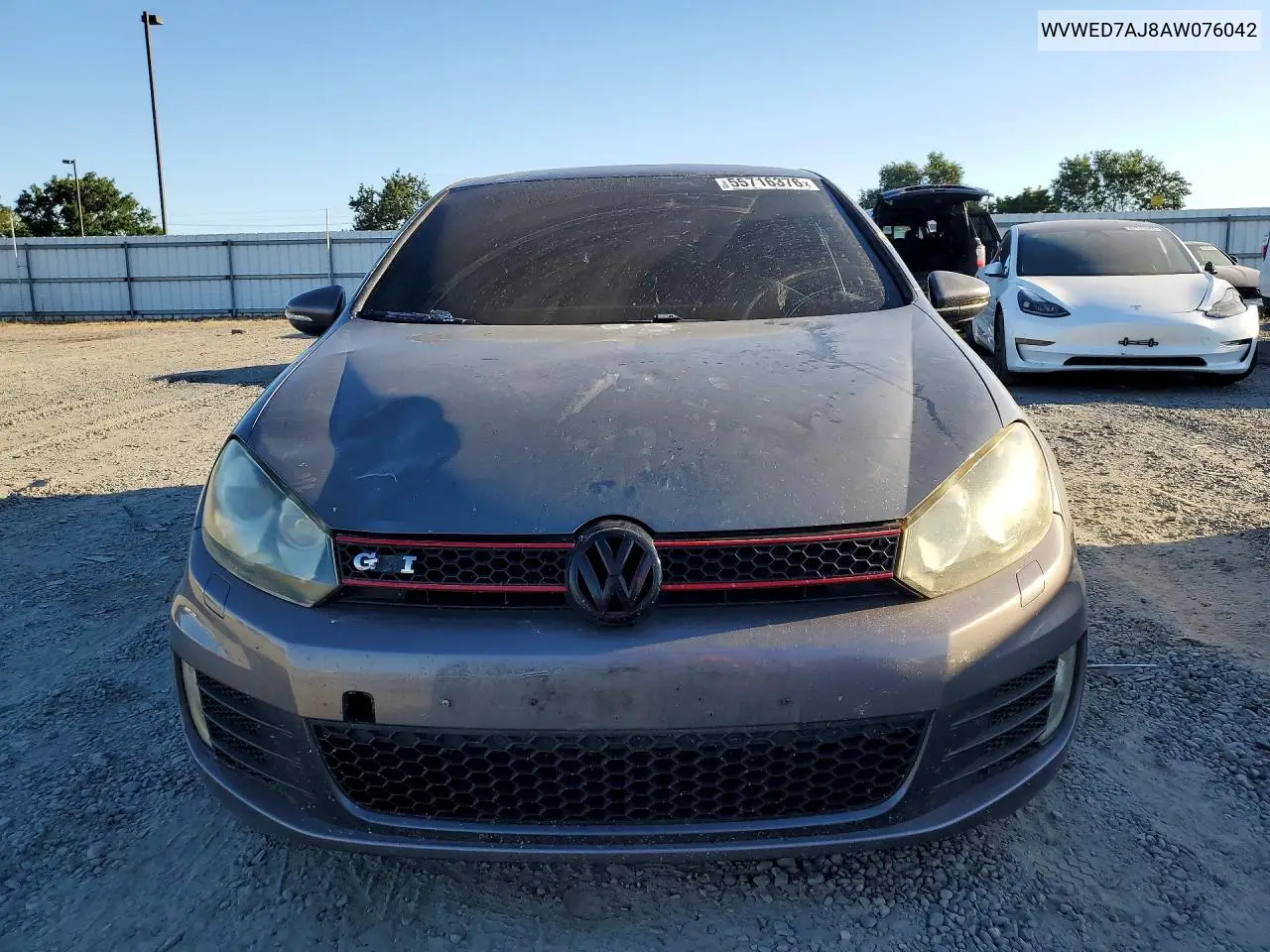 2010 Volkswagen Gti VIN: WVWED7AJ8AW076042 Lot: 55716376