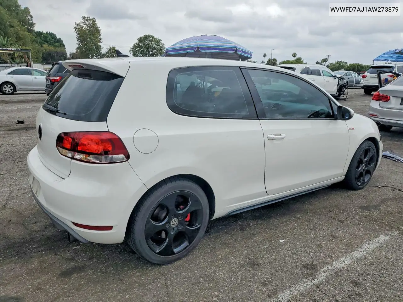 2010 Volkswagen Gti VIN: WVWFD7AJ1AW273879 Lot: 58459706