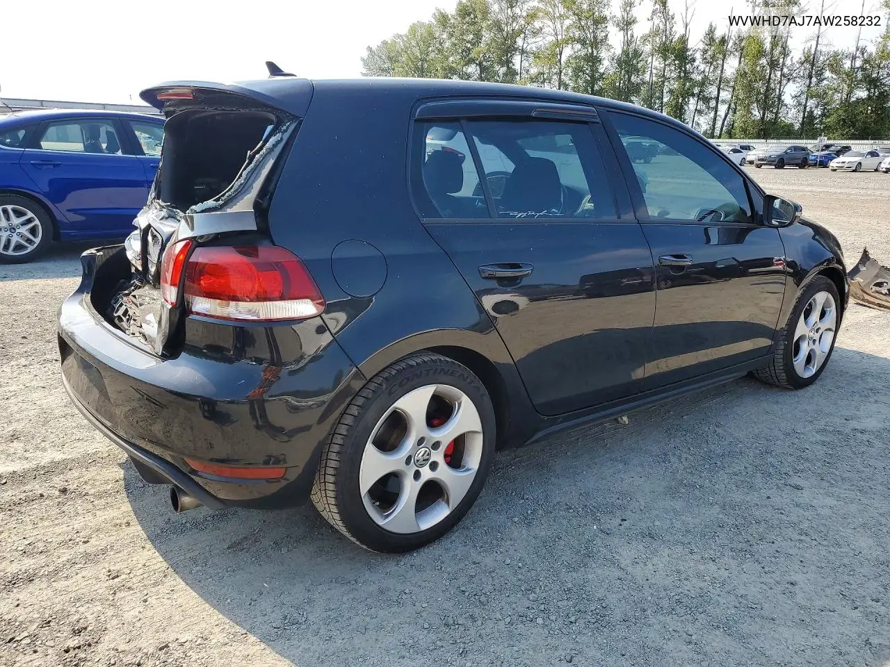 2010 Volkswagen Gti VIN: WVWHD7AJ7AW258232 Lot: 61567576