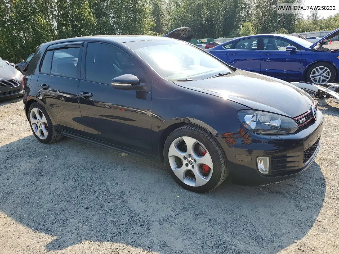 2010 Volkswagen Gti VIN: WVWHD7AJ7AW258232 Lot: 61567576