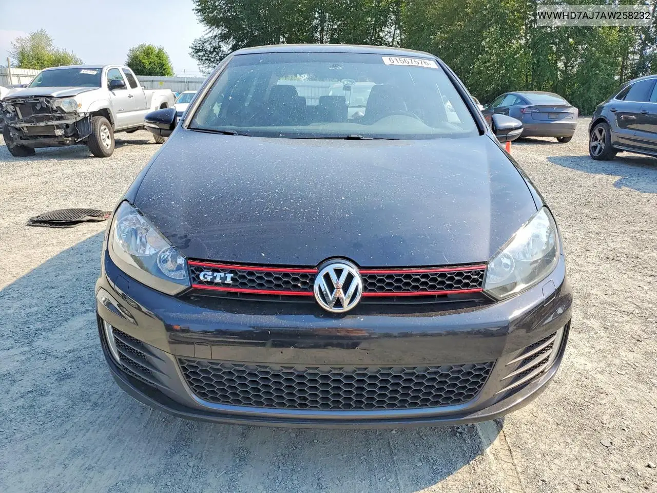 2010 Volkswagen Gti VIN: WVWHD7AJ7AW258232 Lot: 61567576