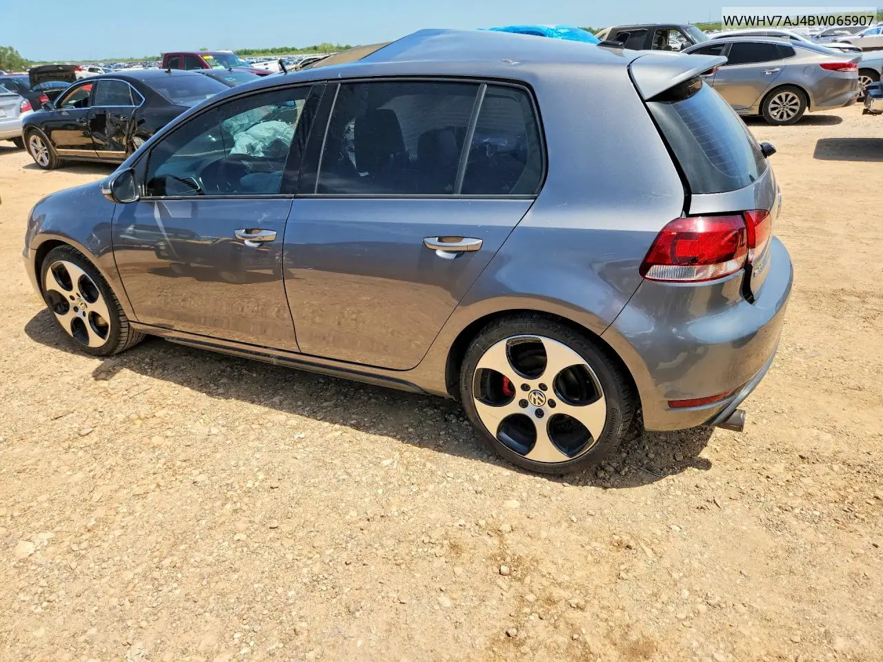 2011 Volkswagen Gti VIN: WVWHV7AJ4BW065907 Lot: 54904166