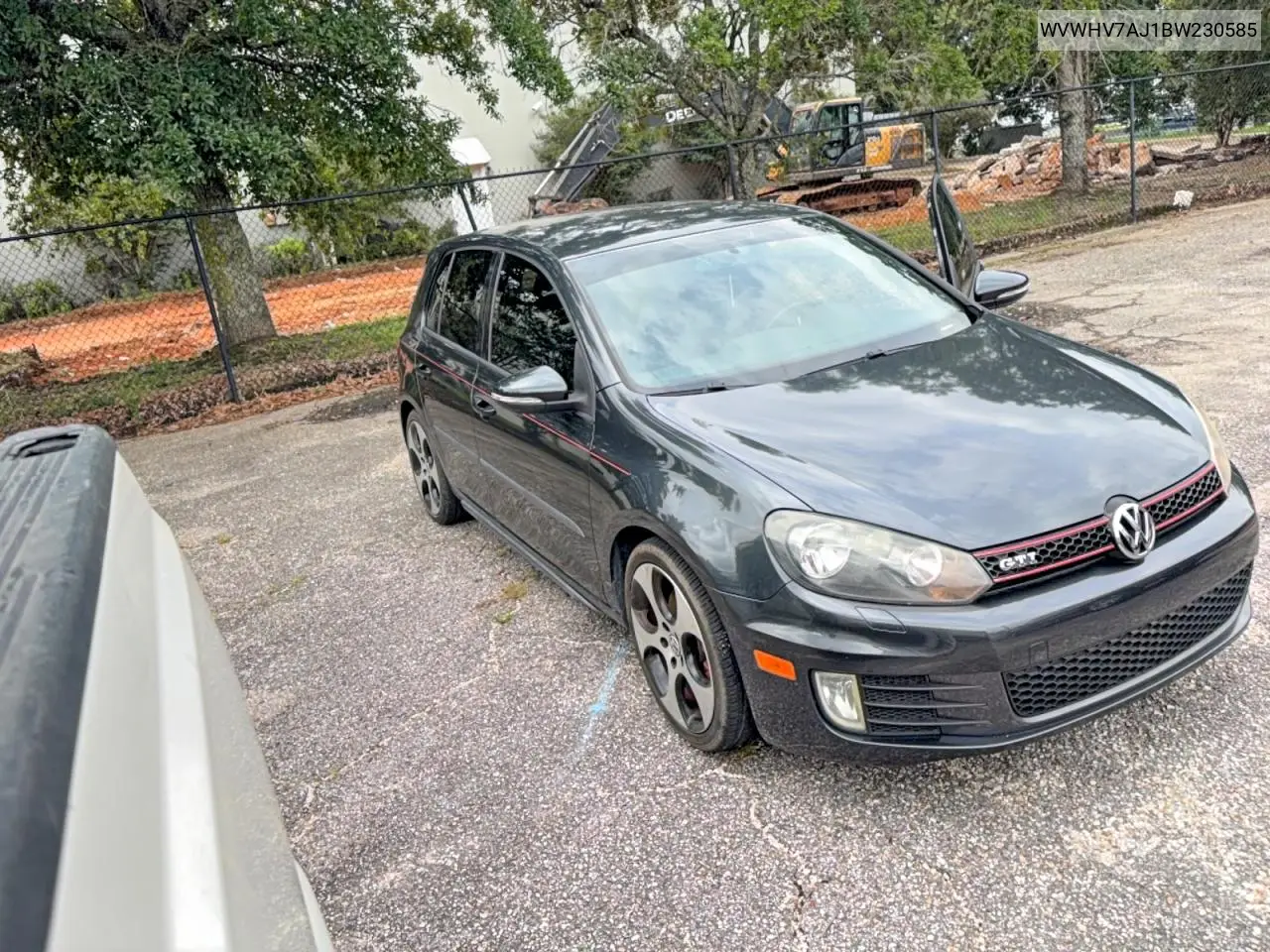2011 Volkswagen Gti VIN: WVWHV7AJ1BW230585 Lot: 56339876